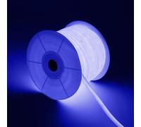 Ruban Led Néon Dimmable 220v Bobine 50m Bleu Circulaire 360 9w/M Coupe 100cm Ip67 Bleu