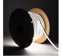 Ruban LED Néon Dimmable 220V BOBINE 50m SFLEX8 8W/m Coupe 100cm IP65 Blanc froid