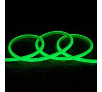 Ruban Led Néon Dimmable 220v Circulaire Sflex14 8w/M Coupe 100cm Ip65 Sur Mesure Vert 4 M