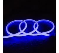 Ruban Led Néon Dimmable 220v Circulaire Sflex17 8w/M Coupe 100cm Ip65 Sur Mesure Bleu 5 M