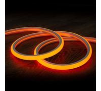 Ruban Led Néon Dimmable 220v Orange Semi-Circulaire 180 7.5w/M Coupe 100cm Ip67 Sur Mesure 3 M