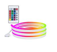 Ruban LED Néon Dimmable 220V RGB Semi-Circulaire 180 11W/m Coupe 100cm IP67