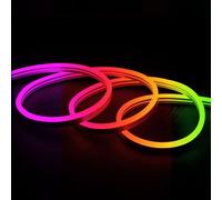 Ruban Led Néon Dimmable 220v Rgb Semi-Circulaire 180 11w/M Coupe 100cm Ip67 Sur Mesure 5 M