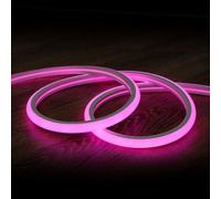 Ruban Led Néon Dimmable 220v Rose Semi-Circulaire 180 7.5w/M Coupe 100cm Ip67 Sur Mesure 4 M