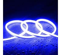 Ruban Led Néon Dimmable 220v Sflex8 8w/M Coupe 100cm Ip65 Sur Mesure Bleu 3 M