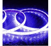 Ruban LED RGB 220V SMD 60 LED/m 15W/m SILICONE FLEX Largeur 12mm Coupe 100cm IP67 avec Télécommande Sur mesure 15 m