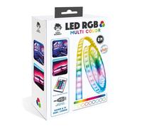 Ruban LED RGB Geek Monkeys 2 m + Télécommande et USB
