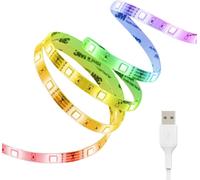 Ruban Led - Rubans À Led - Bande Led - Bande À Led - Ruban Led De 2 Mètres - Ruban À Led Multicolore - Kit Strip Led Tv Couleurs Changeantes - Lsbktvrvb