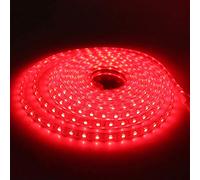Ruban LED SMD5050 60 LED/m 220 V (10 mètres rouge) IP65 imperméable avec prise pour fête ONSSI LED