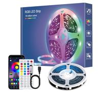 Ruban LED TV 1M, rétroéclairage LED avec synchronisation de musique pour téléviseur 32-45 pouces, Avec télécommande et contrôle APP, Bande lumineuse RVB à changement de couleur pour home cinéma