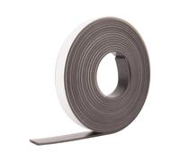 Ruban magnétique autocollant de 3 mètres - 12 mm de large, bandes magnétiques, faciles à couper, idéal pour les surfaces planes, tableau blanc, organisation du réfrigérateur, fenêtres