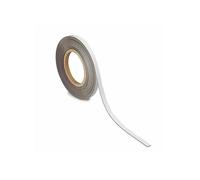 MAUL Bande de Marquage 20 mm x 1 mm, Bande Inscriptible avec Dos Magnétique, Utilisable dans le Bureau, l'Atelier, l'entrepôt et la Cuisine, Découpable Individuellement, Longueur 10 m, Blanc