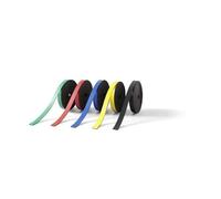 Ruban magnétique pour tableau blanc - Vert - 10 mm x 200 cm - 2 rouleaux de 100 cm