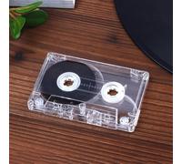 Ruban magnétique vierge format cassette standard pour une utilisation avec enregistreurs de cassettes et systèmes audio analogiques (90 minutes)