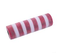 Ruban Maille PP 26x900cm Large Résistant DIY Emballage Décoratif | Léger pour facile à couper et plier Plusieurs couleurs Matière idéale projets créatifs Tableaux Décorations Fleurs