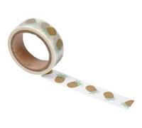 Ruban Masking Tape Ananas 5M Blanc Blanc G