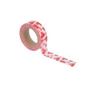 Ruban Masking Tape Cœurs 5M Rose