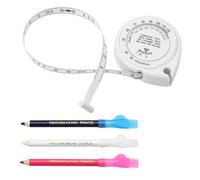 Ruban Mesure Corps 150cm Mettre Ruban Corps Ruban Mesure Corps Metre Ruban Double Face Corps MèTre Ruban RéTractable et Connecté Ruban à Mesurer Corporel Toises et rubans de mesure