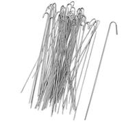 Ruban métallique | 100 pièces attaches métalliques - Bandes de fixation en aluminium pour pelouse arrière-cour commerciale patio aire de jeux et jardin