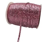 Ruban MéTallique Pailleté 15mm Sparkle Glitter Metallic Velvet Ribbon Wedding Party Decoration Gift Wrapping Hair Bowknot DIY(Color-18,10yards)