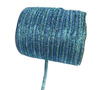 Ruban MéTallique Pailleté 15mm Sparkle Glitter Metallic Velvet Ribbon Wedding Party Decoration Gift Wrapping Hair Bowknot DIY(Color-20,5yards)