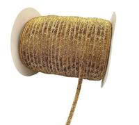 Ruban MéTallique Pailleté 15mm Sparkle Glitter Metallic Velvet Ribbon Wedding Party Decoration Gift Wrapping Hair Bowknot DIY(Color-21,5yards)