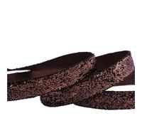 Ruban MéTallique Pailleté Ruban de velours pailleté, large bordure en dentelle, sequins métalliques, rubans nylon for loisirs créatifs, 9, 16, 25, 38, 100 yards(Color-15,19mm 100yards)