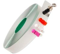 Ruban métallique support autocollant pour aimants, blanc 25mm x 3m