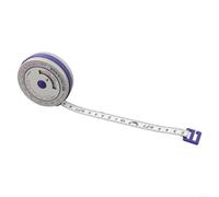 Ruban Métrique Diet 150cm Plastique Central Ruban Métrique Diet(blue) | central rétractable, verrouillage automatique, mesure précise bras, cuisses, mollets, usage pour facile seul