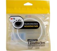 Ruban nano-adhésif double face transparent 12mm 3m MG
