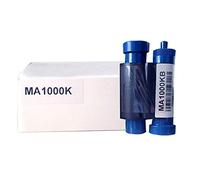 Ruban noir MA1000K Ruban monochrome MA1000K pour Magicard Enduro 3E Enduro Rio Pro Pronto Enduro + 1000 Prints Compatible