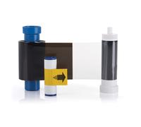 Ruban noir + overlay (KO) 600 faces, Magicard 600