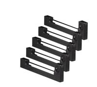 Ruban Noir Violet ERC09 ERC-09 ERC09B adapté for Epson M160 M180 M190 M191G M163 M164 M181 M182(Purple x 5)