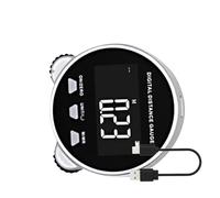 Ruban Numérique À Mesurer - Ruban Numérique À Mesure Avec Écran LCD | 656 Pieds De Haute Précision Digitals Souverain | Outil De Mesure Précis Avec Fonction De Mémoire | Conception Compacte Pour