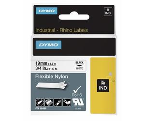 Ruban nylon - continu - surfaces incurvées - 12 mm - étiqueteuse Rhino 4200 Dymo