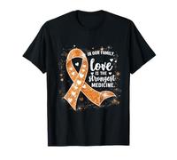 Ruban orange pour sensibilisation au cancer de la leucémie T-Shirt