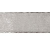 Ruban Organdi Argenté 7 Mm 10 M