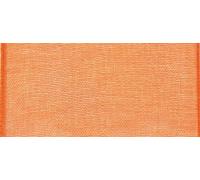 Ruban Organdi Orange 40 Mm Au Mètre
