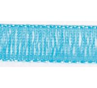 Ruban Organdi Turquoise 7 Mm 10 M