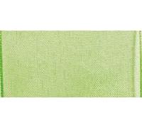 Ruban Organdi Vert Moyen 40 Mm Au Mètre