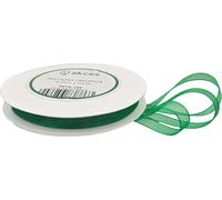 Ruban / Organza vert 6mm x 23m