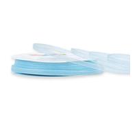 Ruban organza voilage bleu ciel 3 mm de large rouleau de 50 metres