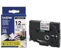Ruban P-Touch de Brother noir sur blanc (TZ231)
