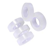 Ruban PE Médical Transparent Respirant pour Extensions de Cils, Outils de Maquillage, 5 Rouleaux pour la sécurité des Peaux Sensibles et des Yeux