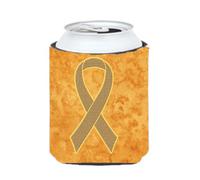 Ruban pêche pour la sensibilisation au cancer de l'utérus Porte-canette ou bouteille AN1219CC