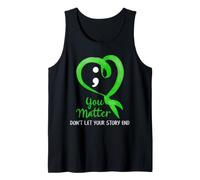 Ruban Point-Virgule « Suicide Prevention Awareness You Matter » Débardeur