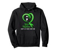 Ruban Point-Virgule « Suicide Prevention Awareness You Matter » Sweat à Capuche