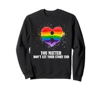 Ruban Point-Virgule « Suicide Prevention Awareness You Matter » Sweatshirt