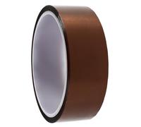 Ruban Polyimide Résistant à Chaleur 30mm 3 pour Soudage | Film Polyimide Marron, Isolation Électrique, Adhésif Simple Face, pour Condensateurs et Moteurs en Industrie Électronique