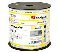Ruban pour clôture électrique Horizont Ranger Jaune 200 m